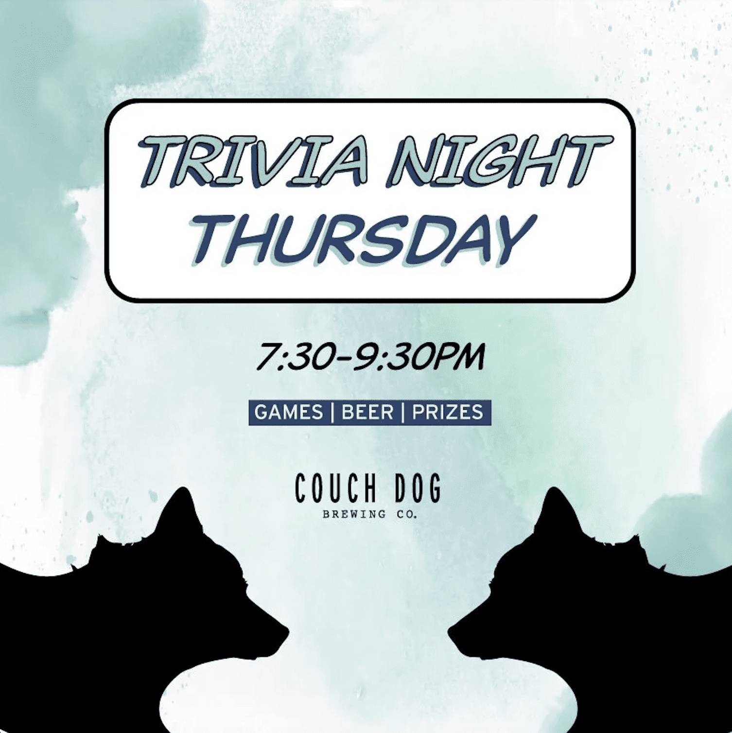 Thursday Night Trivia at Couch Dog Brewing